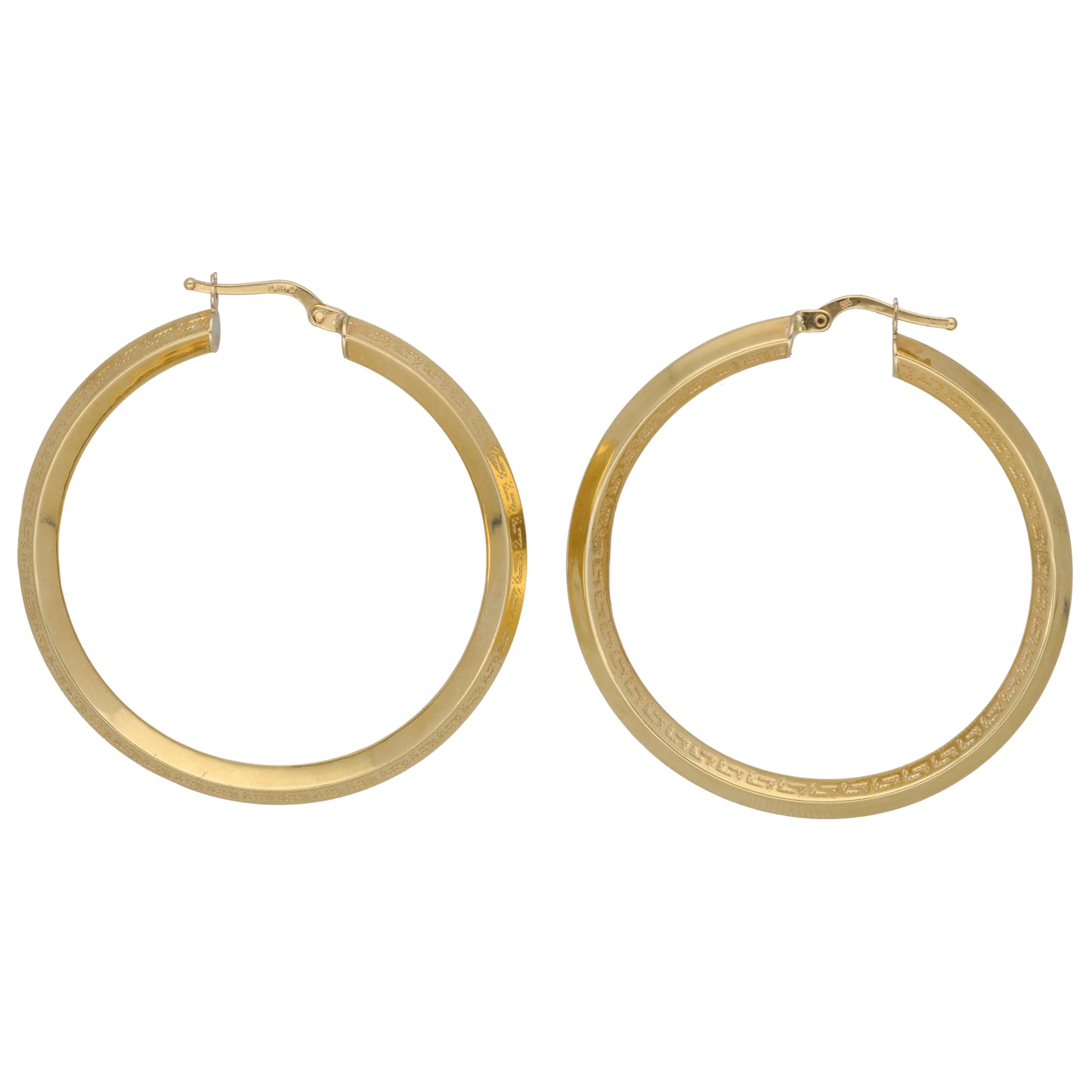 14ct Gold Hoop Earrings