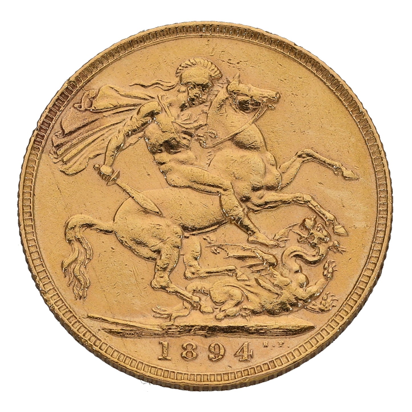 22ct Gold Queen Victoria Full Sovereign Coin 1894