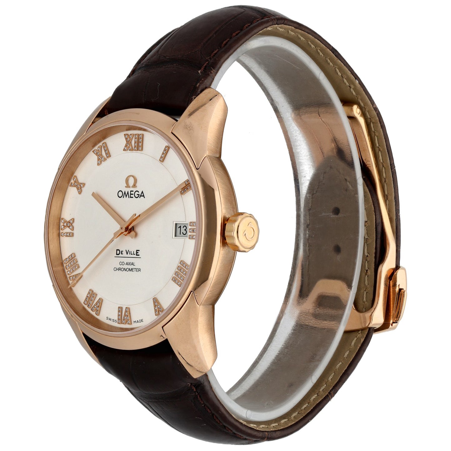 Omega De Ville 431.53.41.21.52.001 41mm Gold Watch