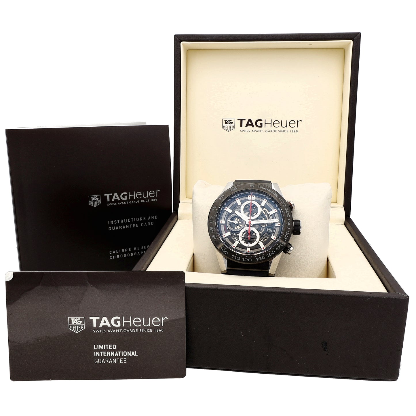 Tag Heuer Carrera CAR2A1Z 45mm PVD Stainless Steel Watch