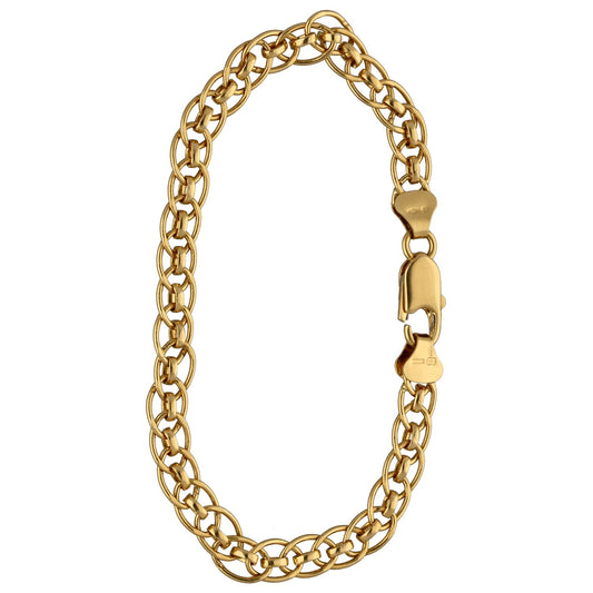18ct Gold Alternative Rollerball Bracelet
