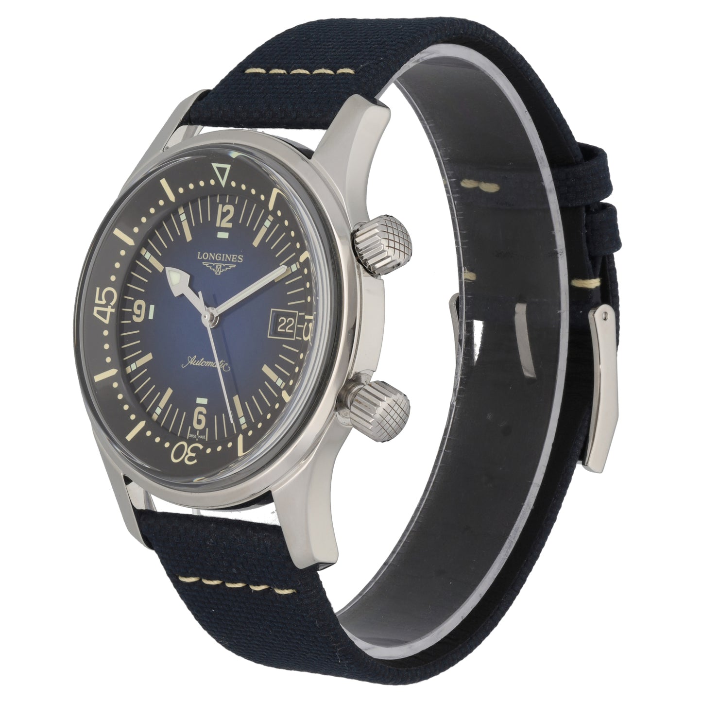 Longines Legend Diver L3.774.4 42mm Stainless Steel Watch