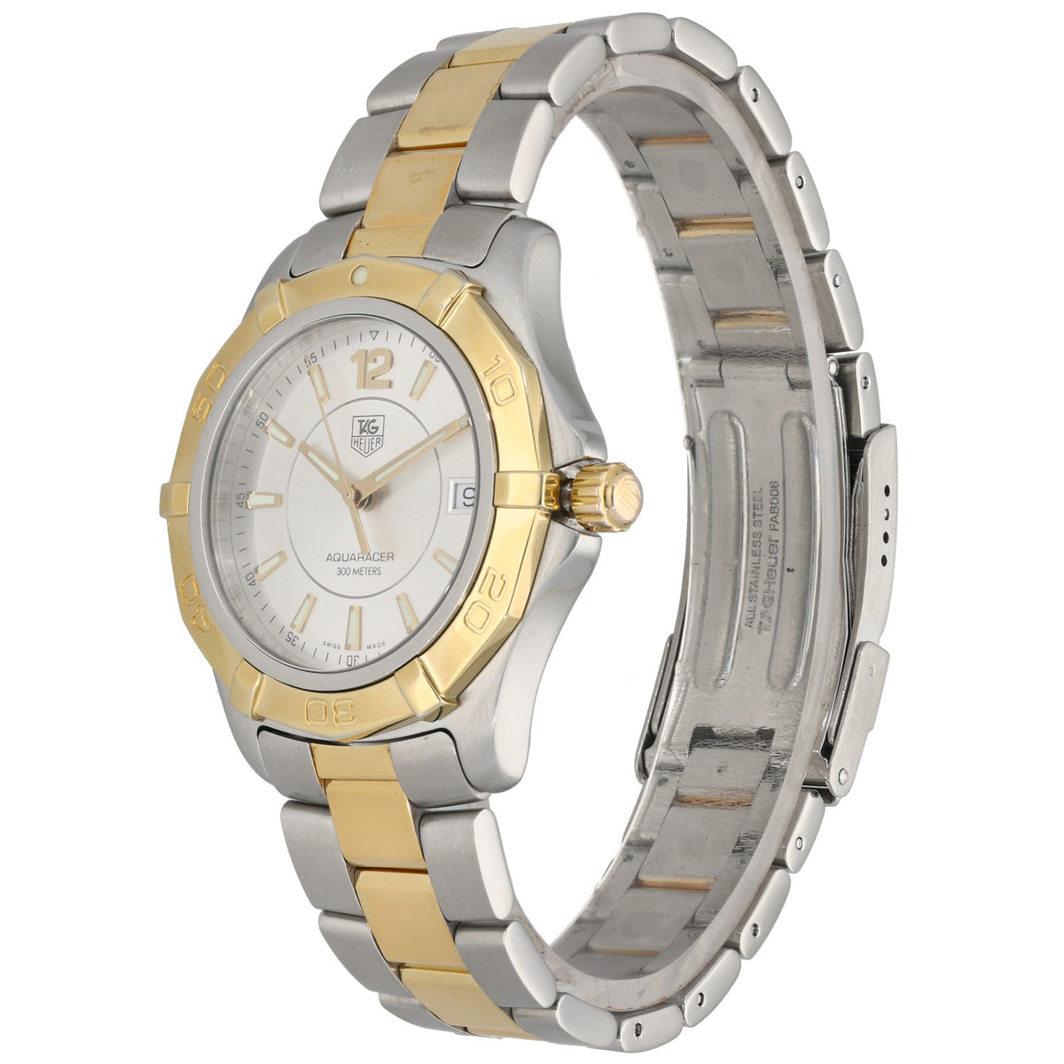 Tag Heuer Aquaracer WAF1120 38mm Bi-Colour Watch