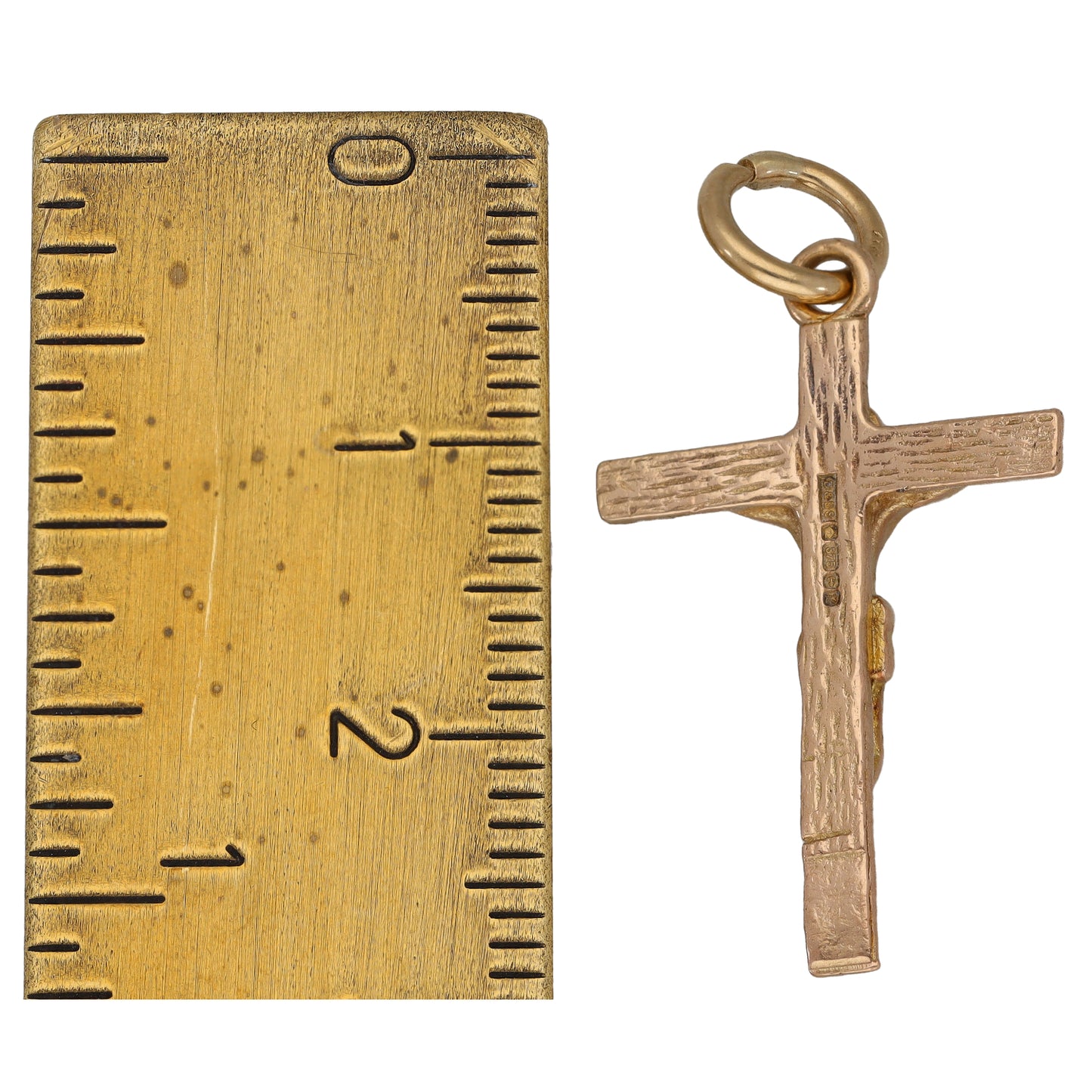 9ct Gold Crucifix Pendant