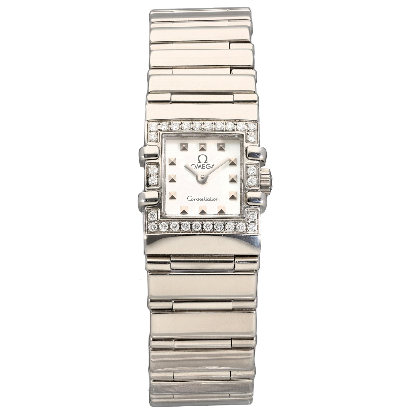 Omega Constellation Quadra 1537.71.00 20mm Stainless Steel Watch