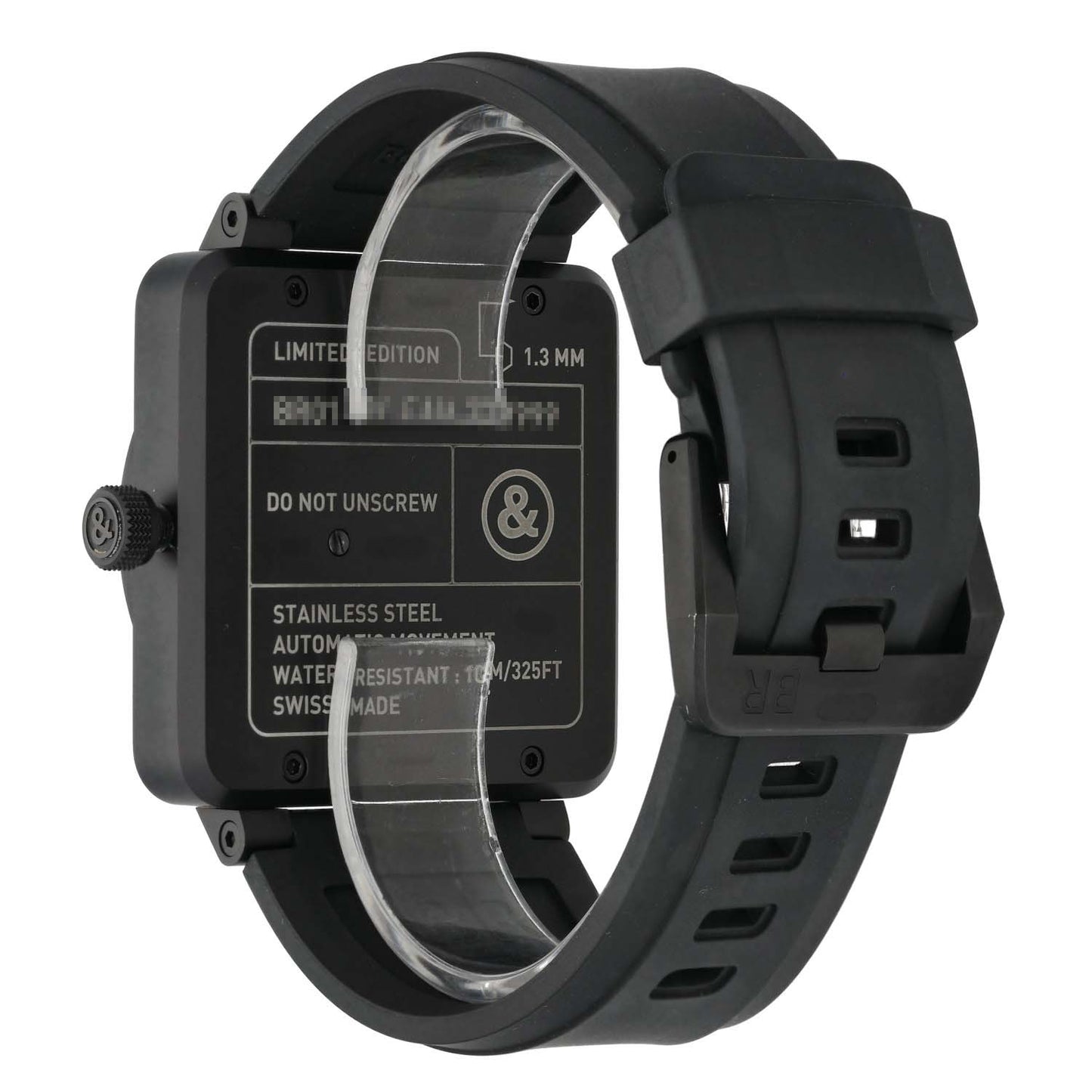 Bell & Ross BR01 BR 01-96 46mm Stainless Steel Watch