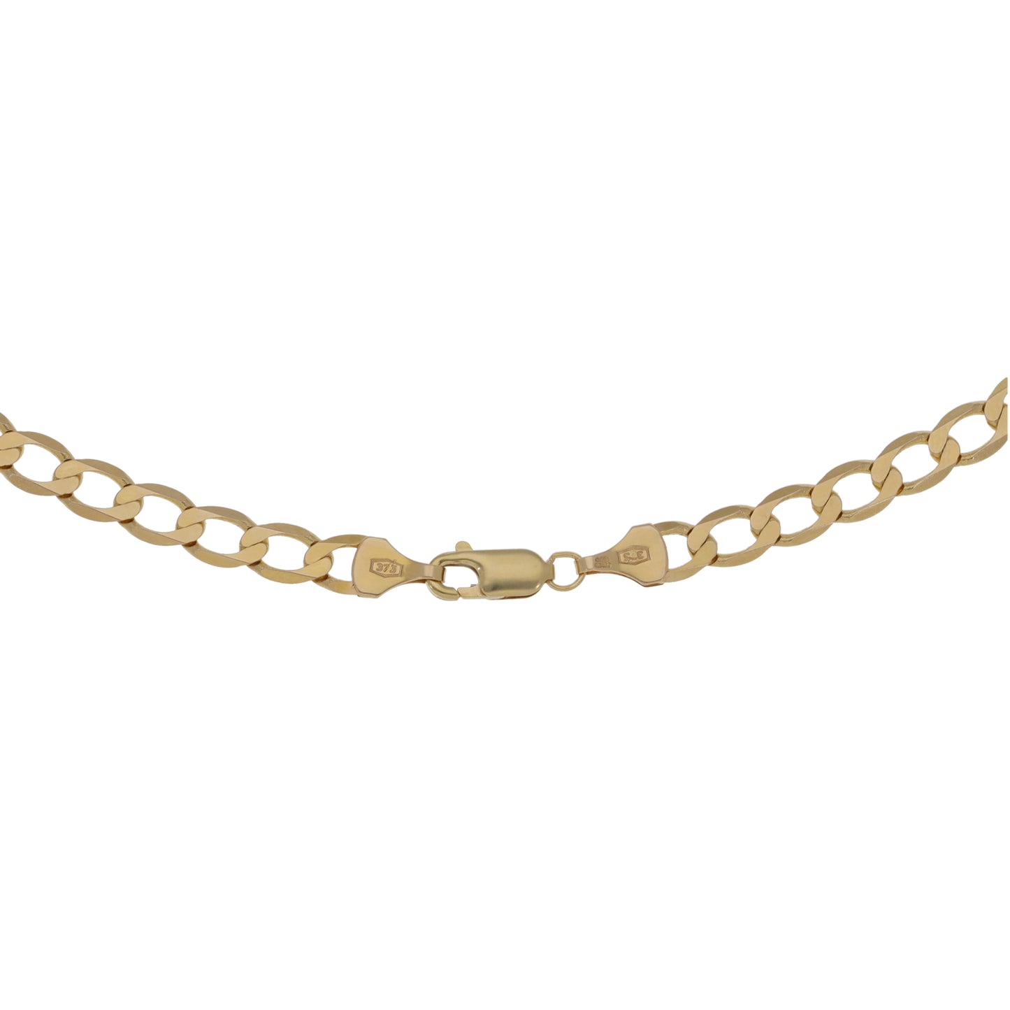 9ct Gold Curb Chain 24"