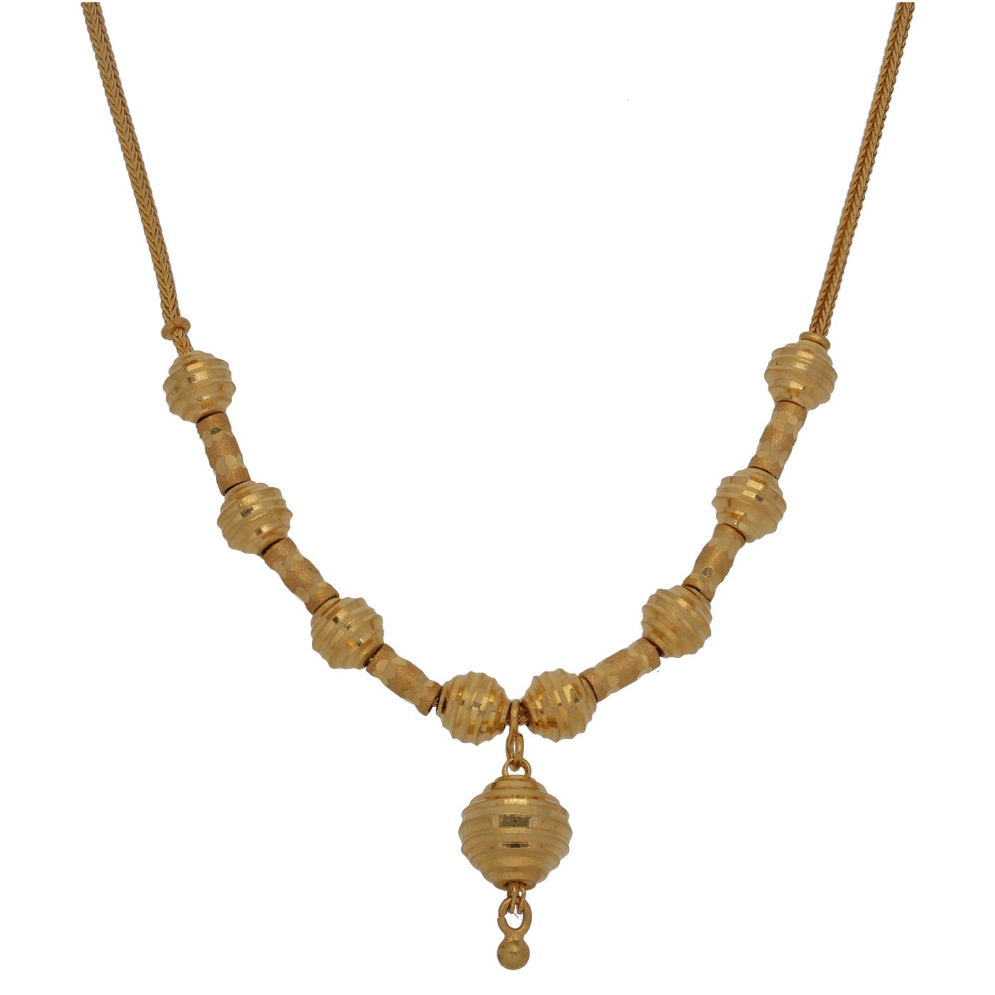 22ct Gold Fancy Necklace 16"
