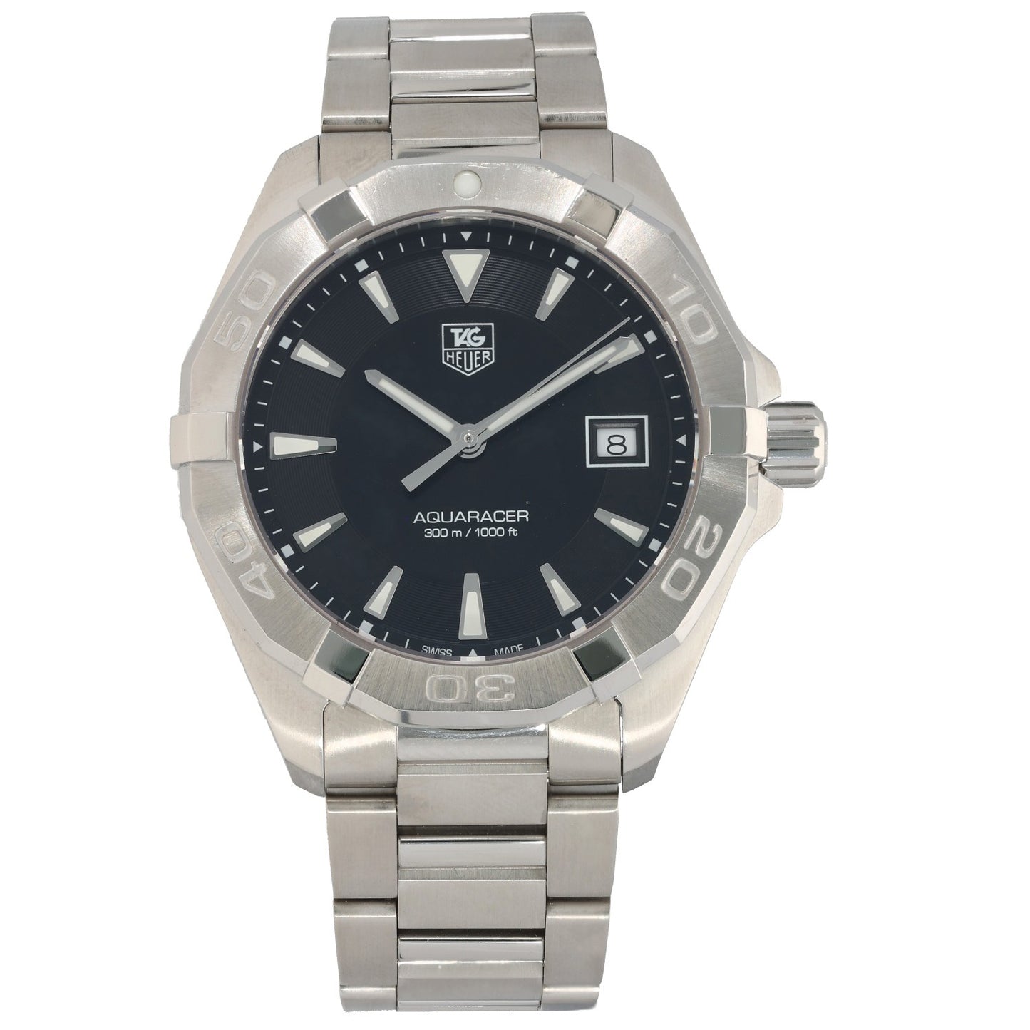 Tag Heuer Aquaracer WAY1110 41mm Stainless Steel Watch