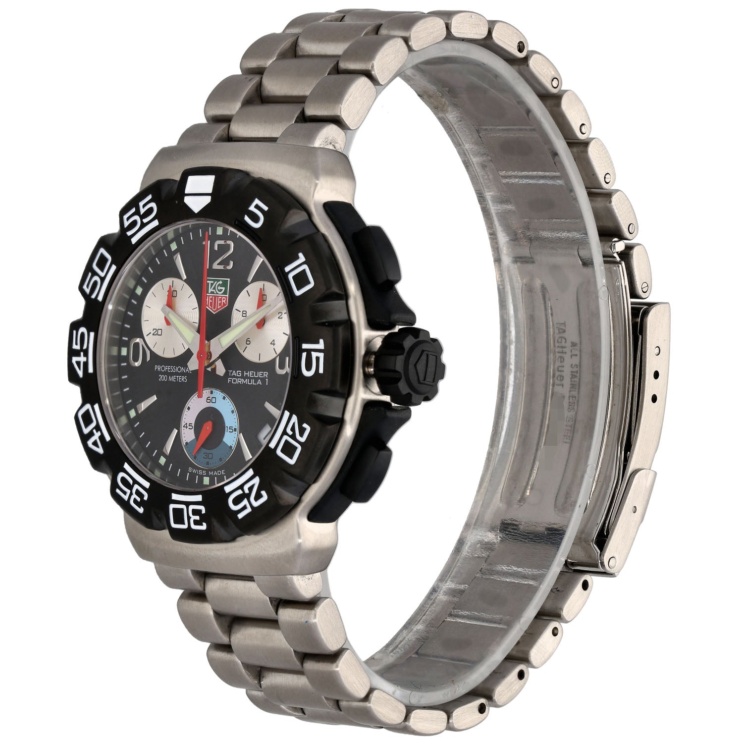 Tag Heuer Formula 1 CAC1110-1 40mm Stainless Steel Watch | H&T Tag Heuer Formula 1 CAC1110-1 40mm Stainless Steel Watch | H&T