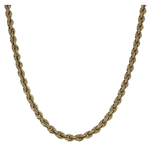 9ct Gold Rope Chain 30"