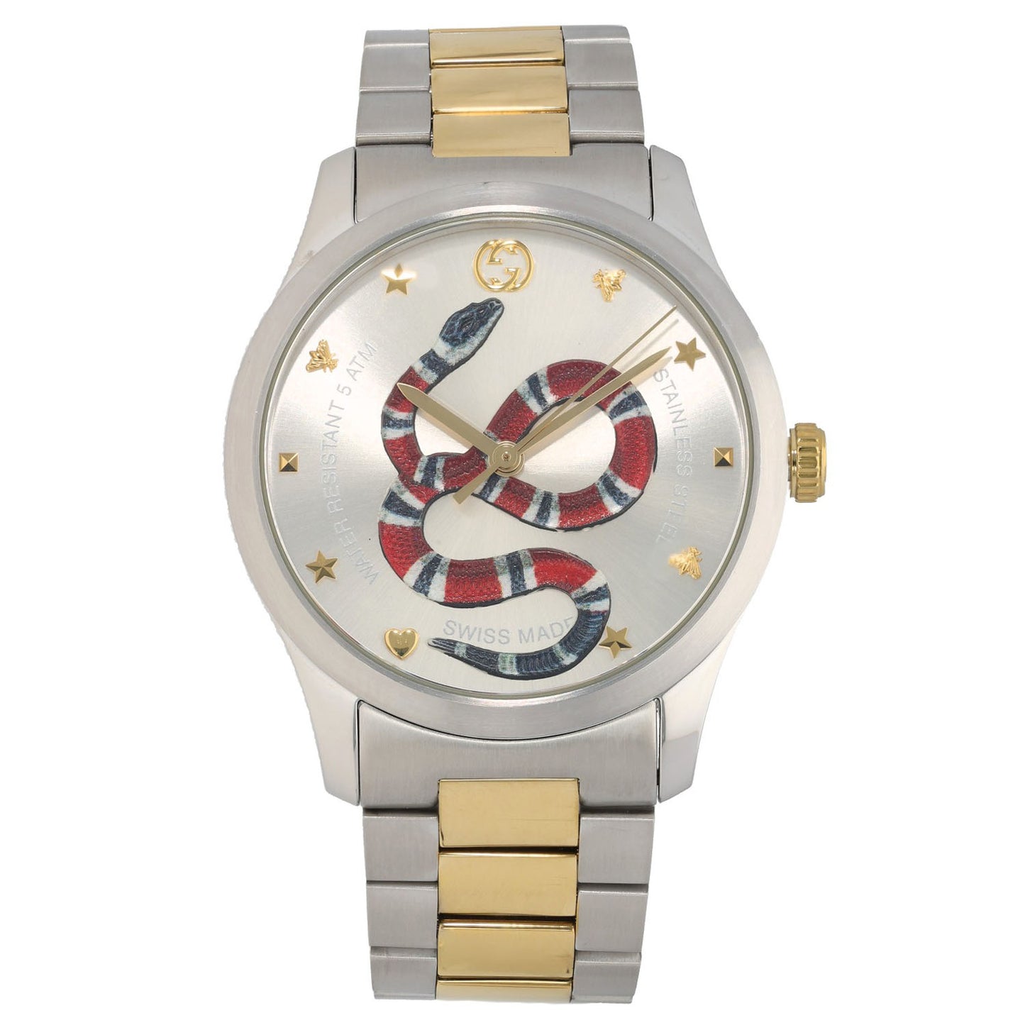 Gucci G-Timeless 126.4 38mm Bi-Colour Watch