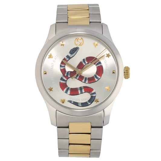 Gucci G-Timeless 126.4 38mm Bi-Colour Watch