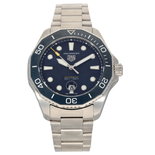 Tag Heuer Aquaracer Professional 300 WBP201B-0 43mm Stainless Steel Watch (Ex-Display)