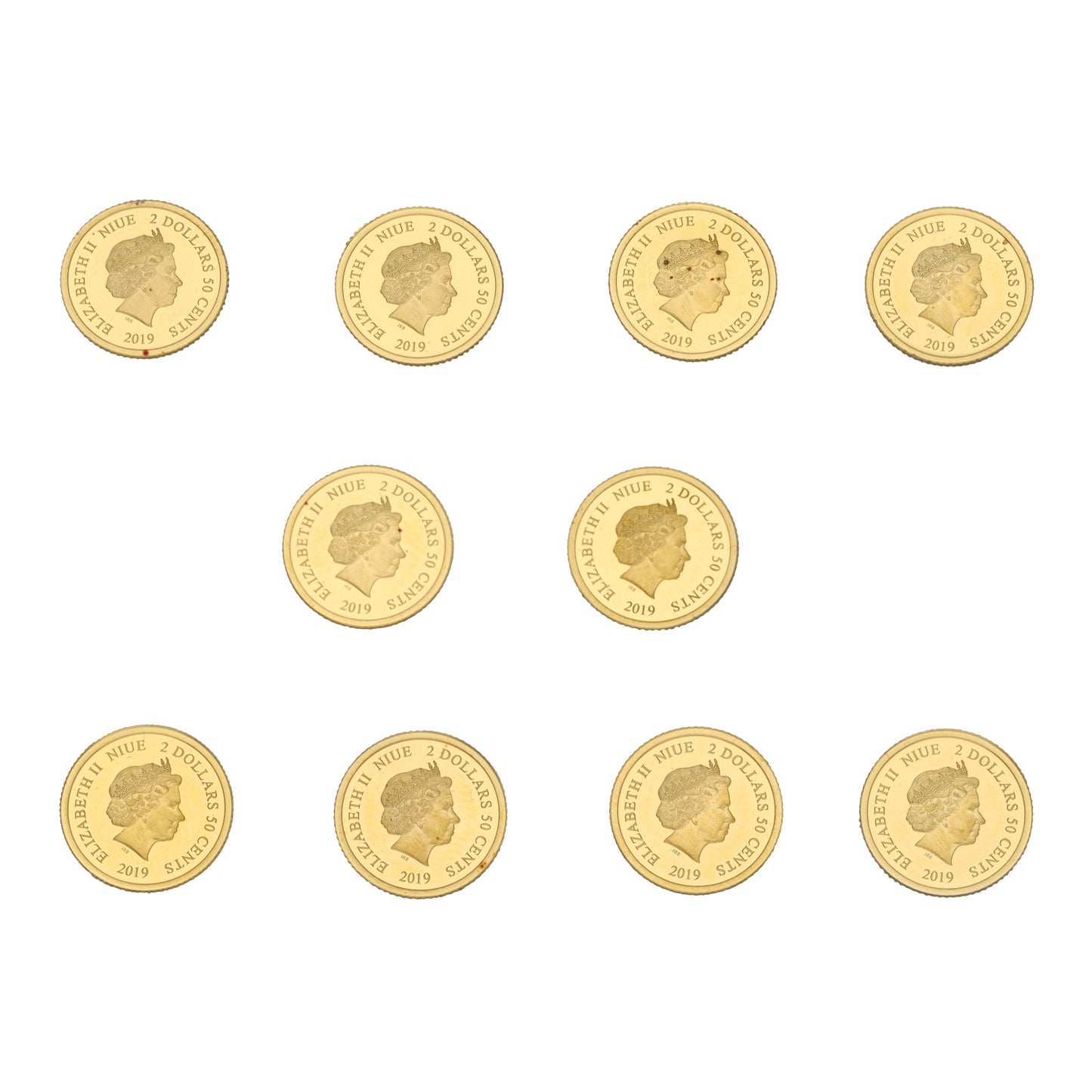 22ct Gold The 10 Most Famous Sea Animals Coin Collection 2019