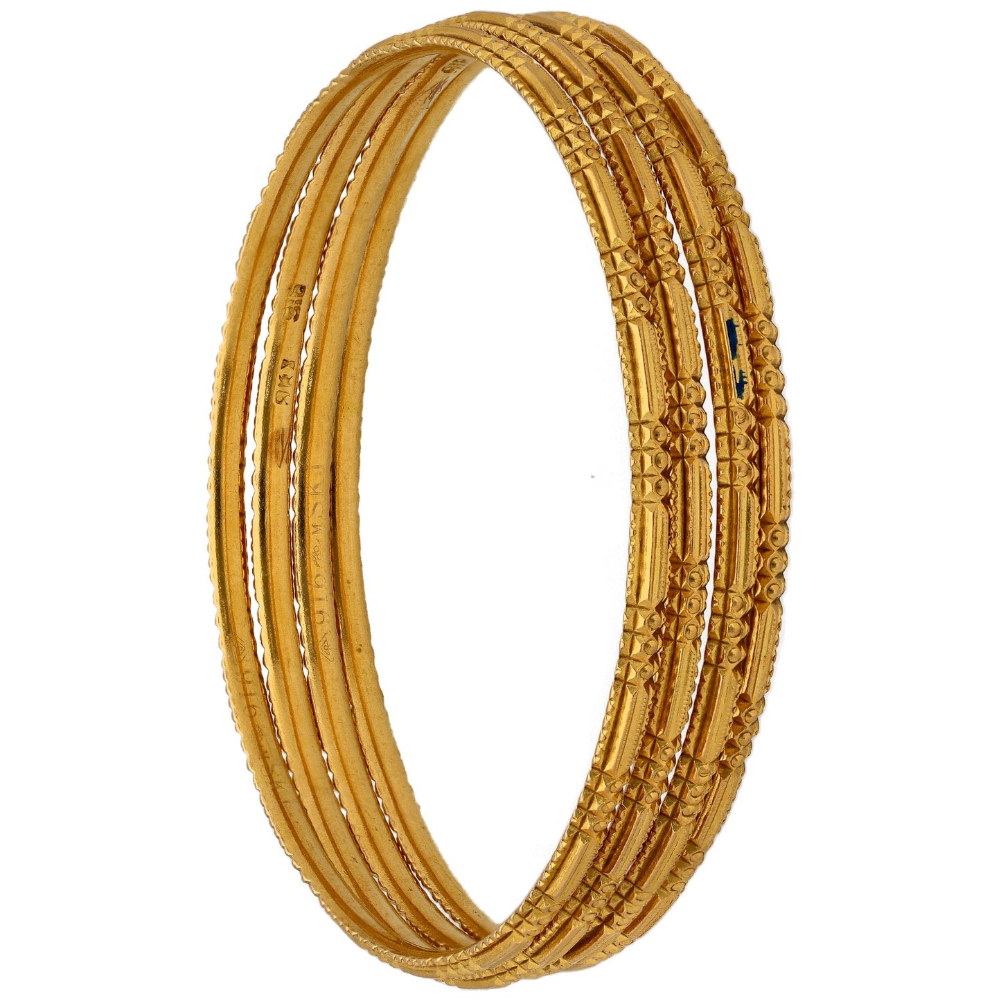 22ct Gold Set of Bangles