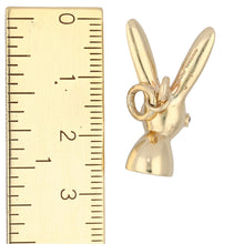 Load image into Gallery viewer, 9ct Gold Imitation Rabbit Pendant
