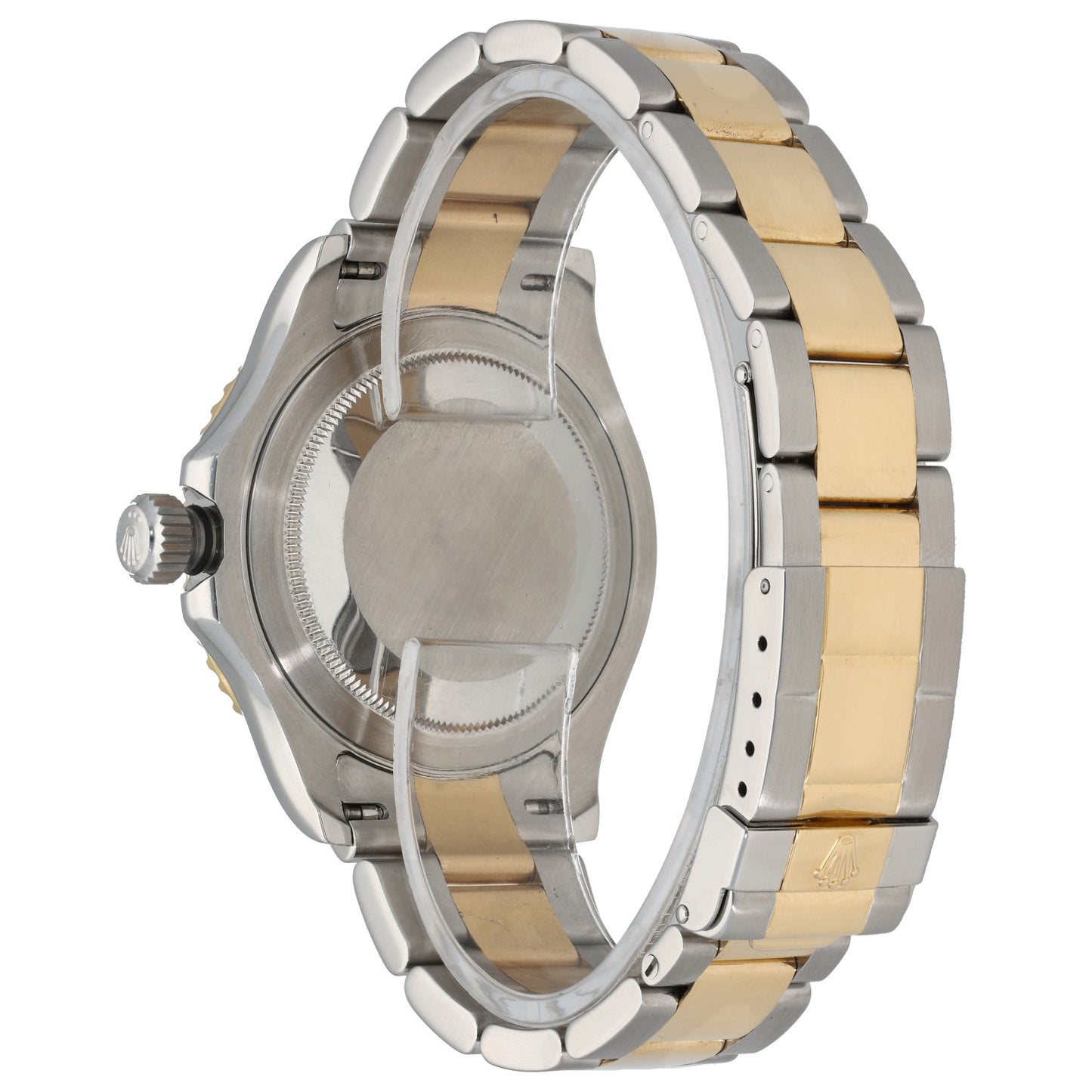 Rolex Yacht Master 16623, bi-colour case and bracelet, rear image