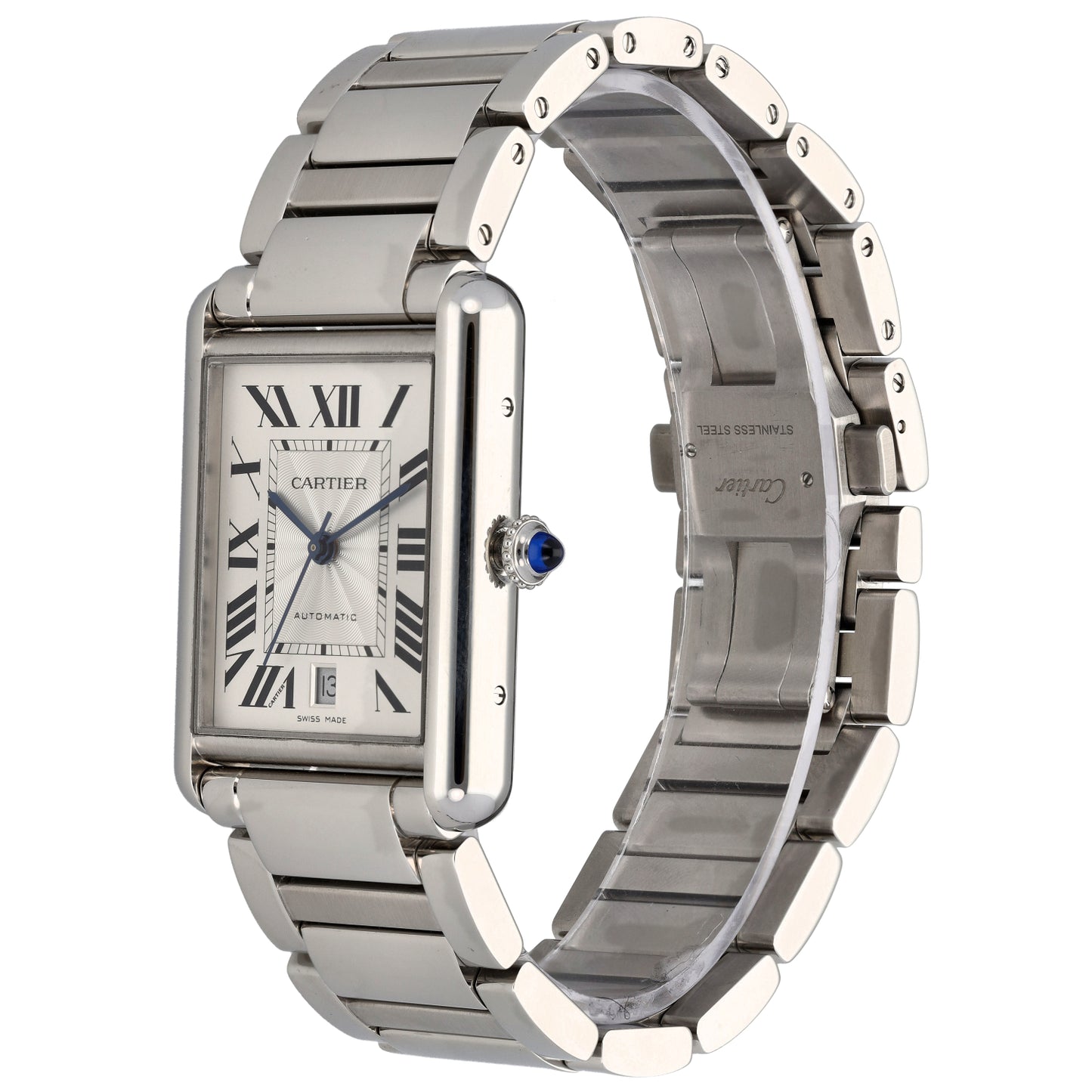 Cartier Tank Must XL WSTA0053 41mm Stainless Steel Watch