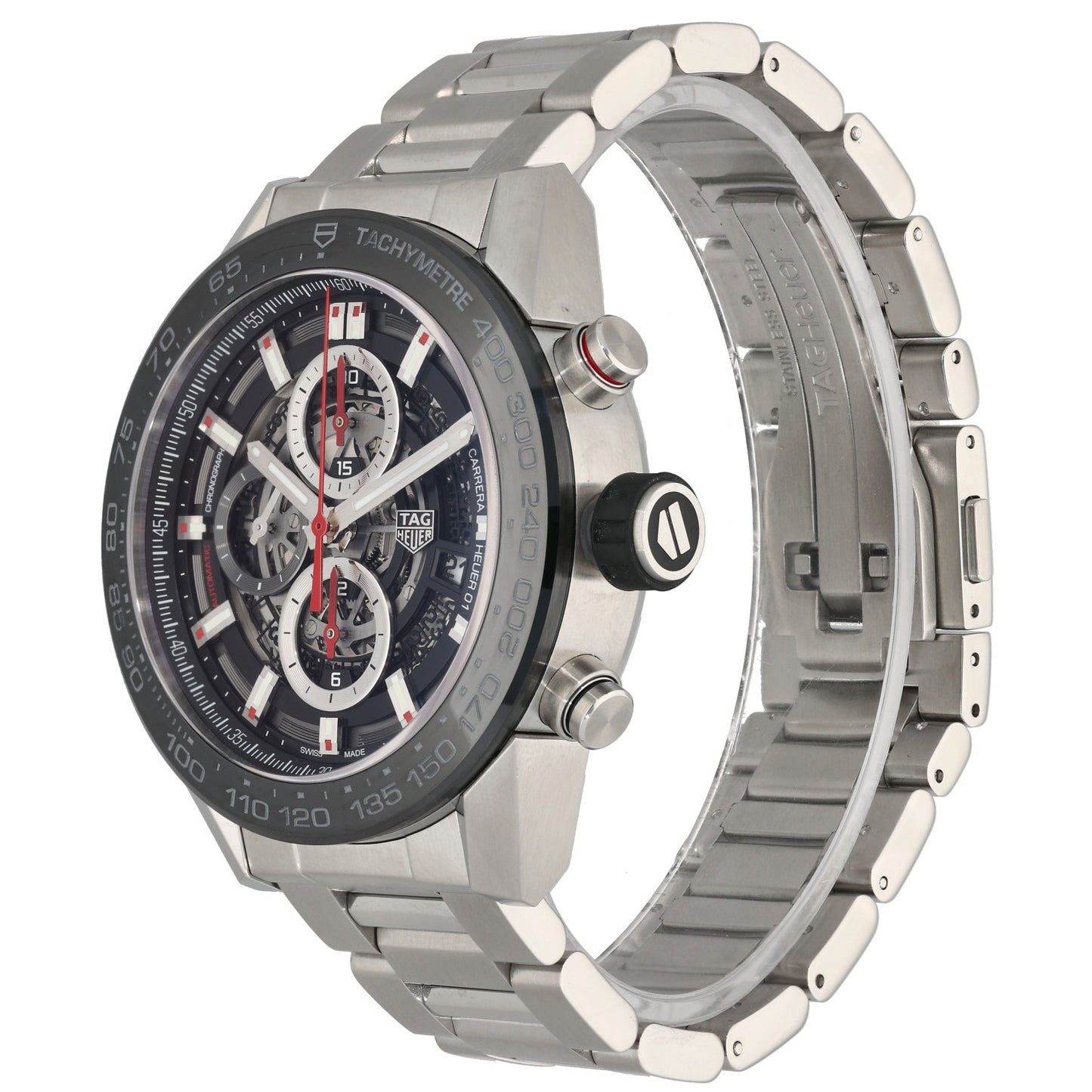 Tag Heuer Carrera CAR2A1W-0 43mm Stainless Steel Watch