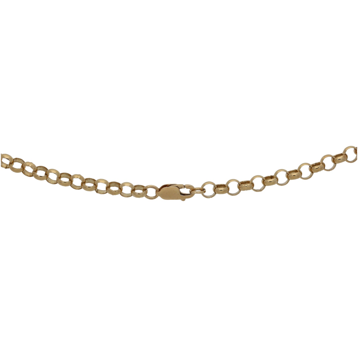 9ct Gold Belcher Chain 20"