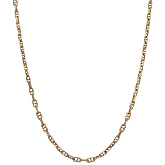 9ct Gold Mariner Chain 22"