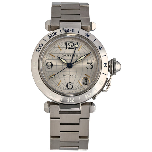 Cartier Pasha 2377 35mm Stainless Steel Watch