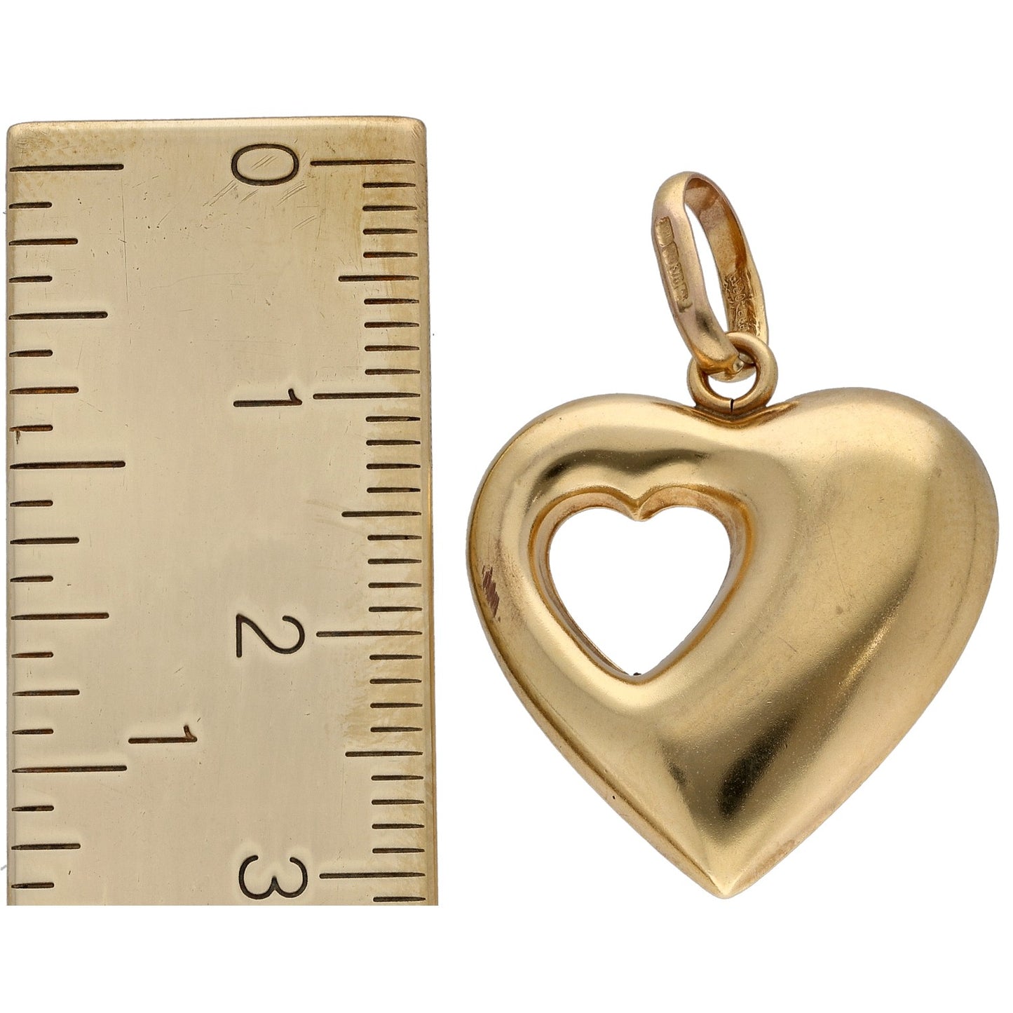 9ct Gold Heart Pendant