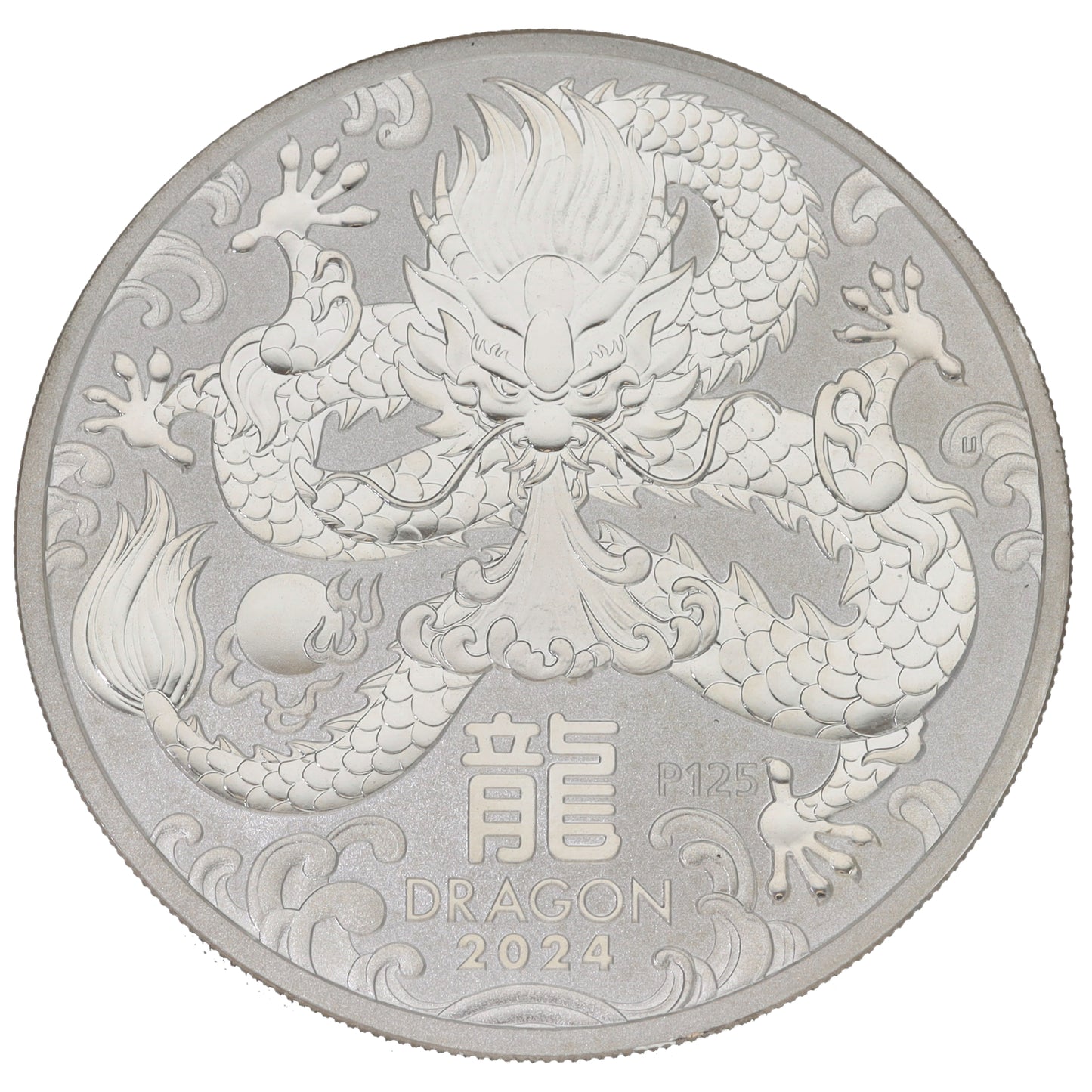 Fine Silver Year Of The Dragon 1 OZ Coin 2024