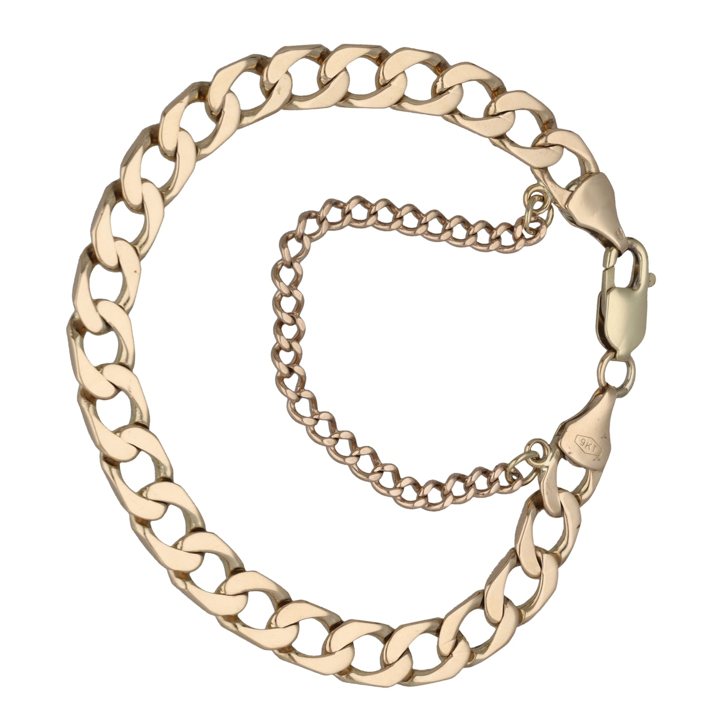 9ct Gold Curb Bracelet