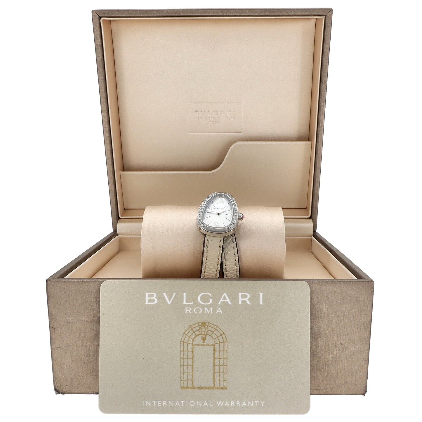 Bvlgari Serpenti 102781 27mm Stainless Steel Watch