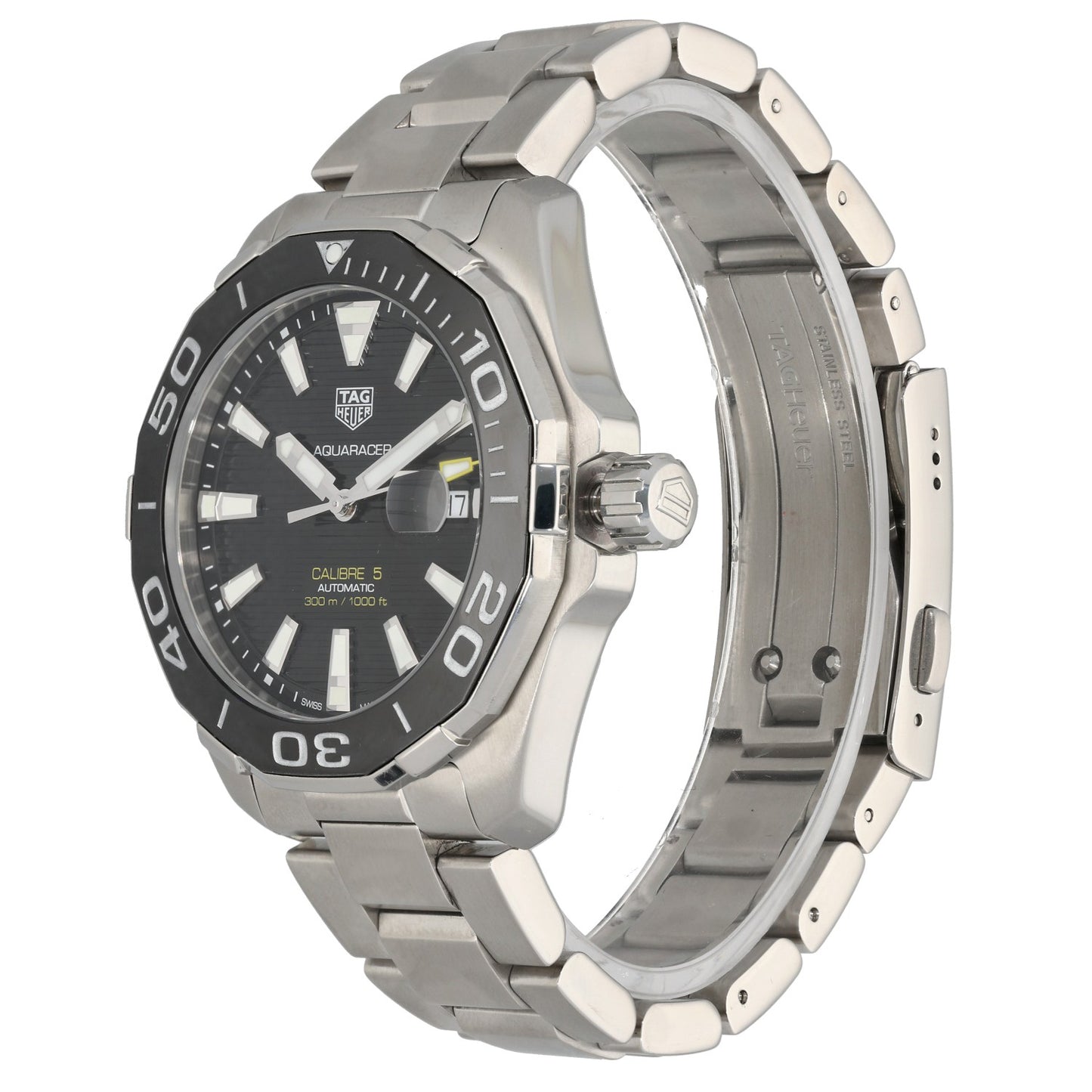 Tag Heuer Aquaracer WAY201A 43mm Stainless Steel Watch