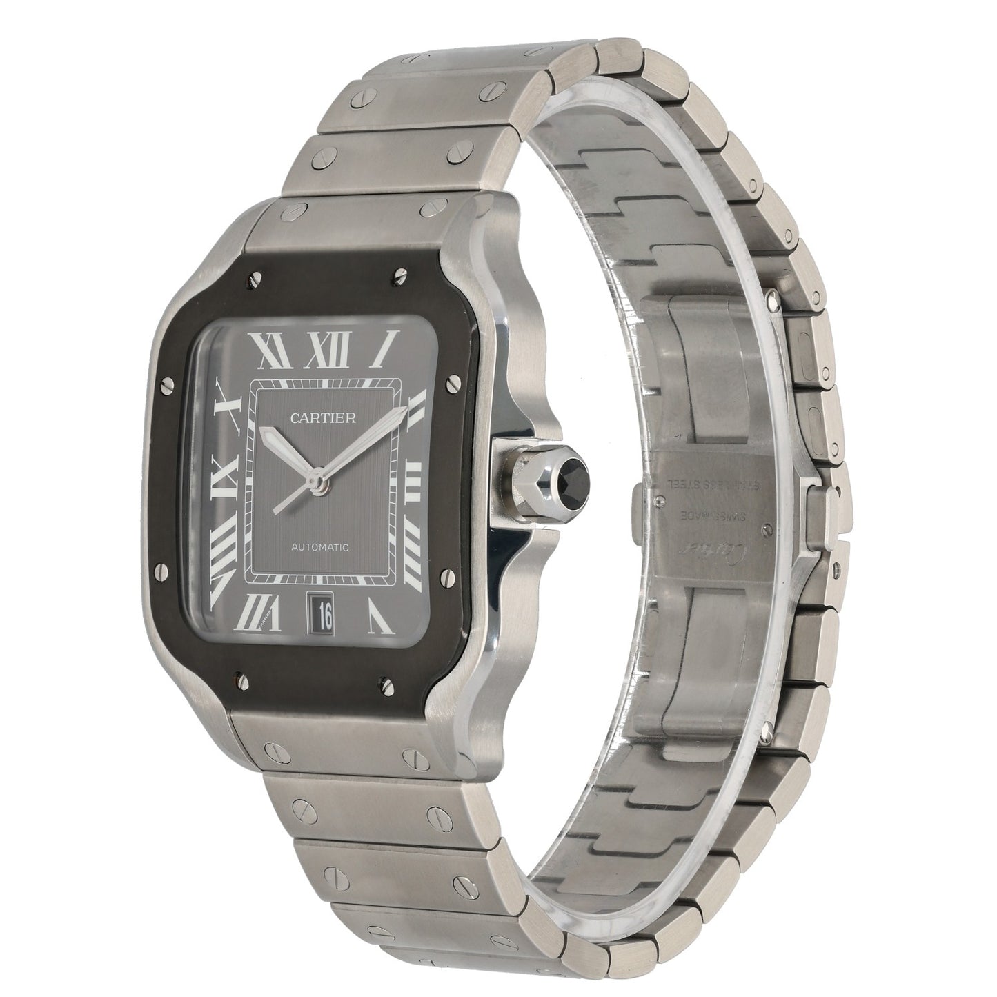 Cartier Santos De Cartier WSSA0037 39.8mm Stainless Steel Watch