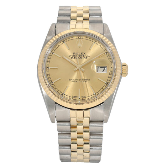Rolex Datejust 16013 36mm Bi-Colour Watch