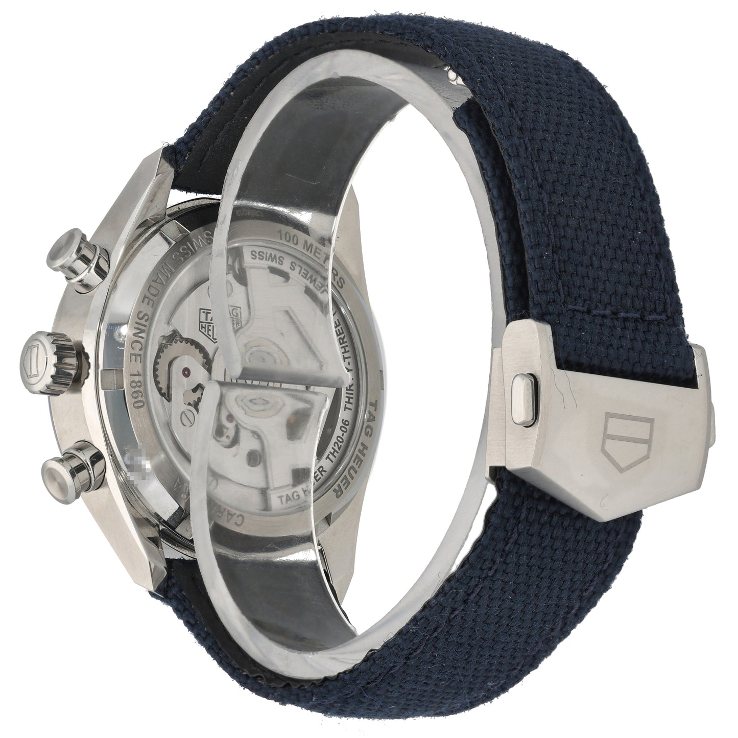 Tag Heuer Carrera Chronograph Skipper CBS2213 39mm Stainless Steel Watch