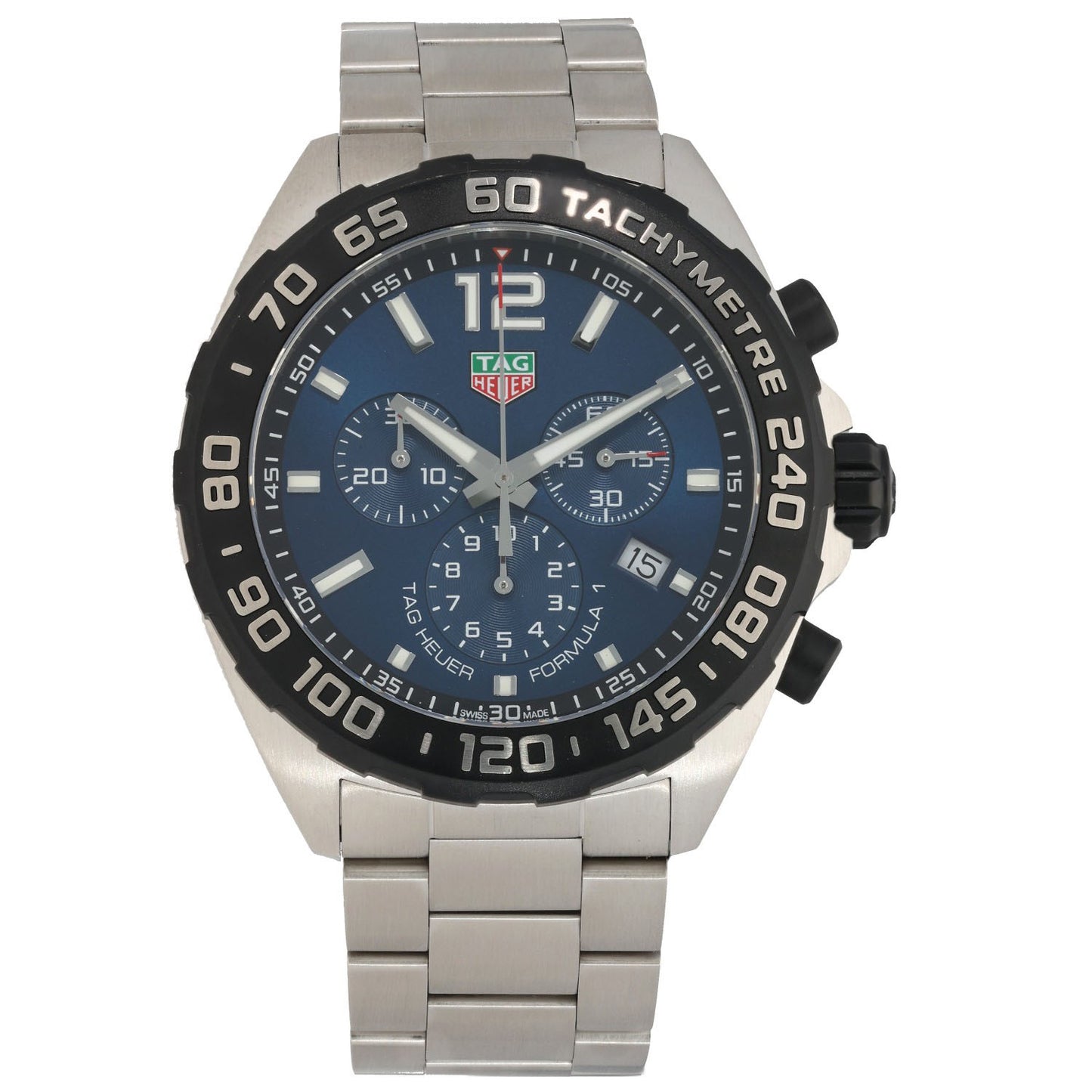 Tag Heuer Formula 1 CAZ101AV 43mm Stainless Steel Watch