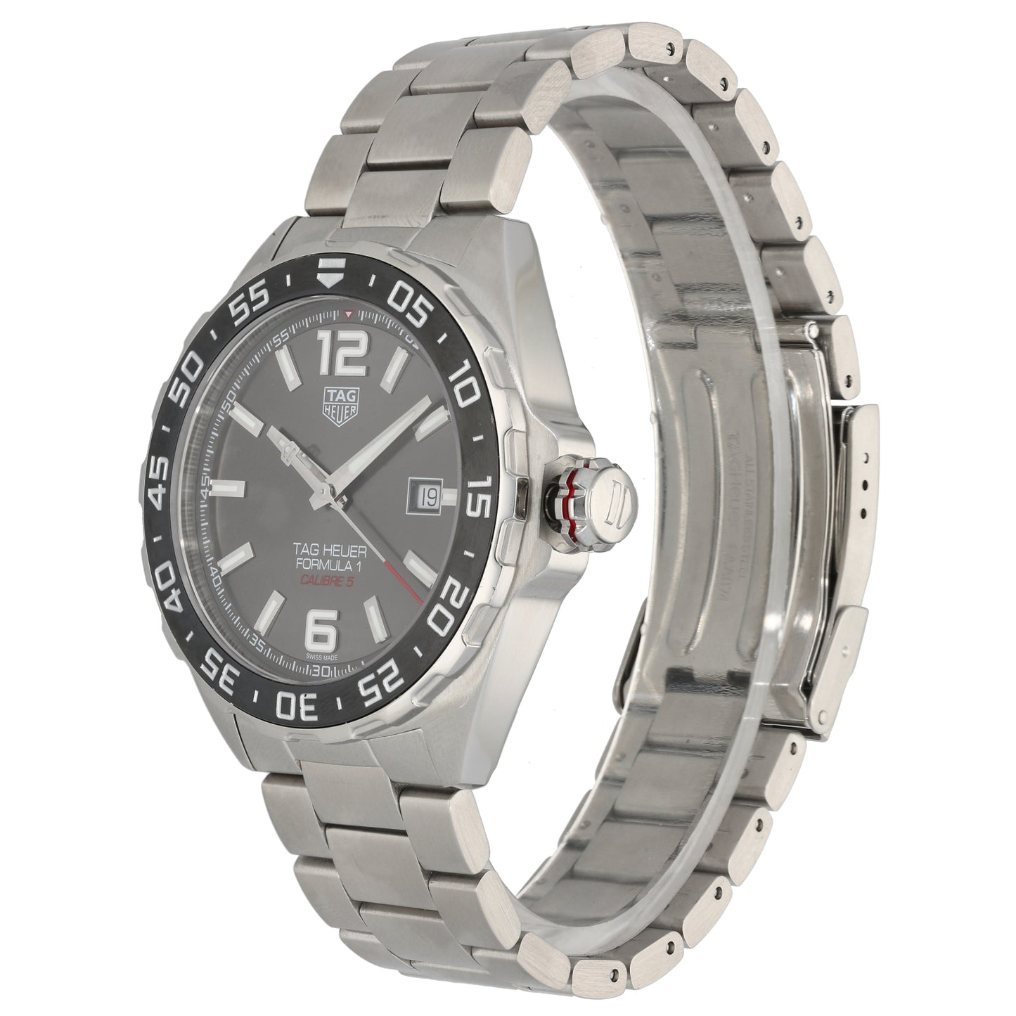 Tag Heuer Formula 1 WAZ2011 43mm Stainless Steel Watch