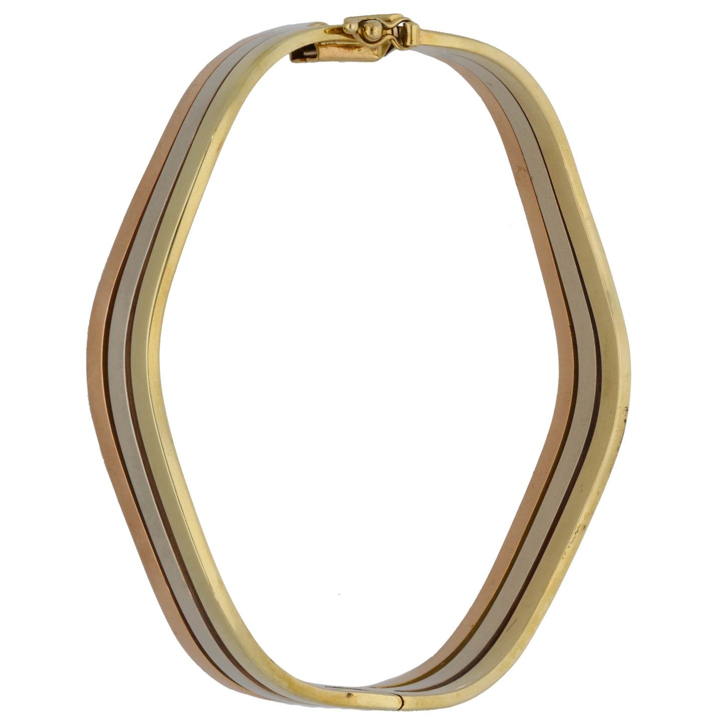 9ct Gold Hinged/Clasp Bangle