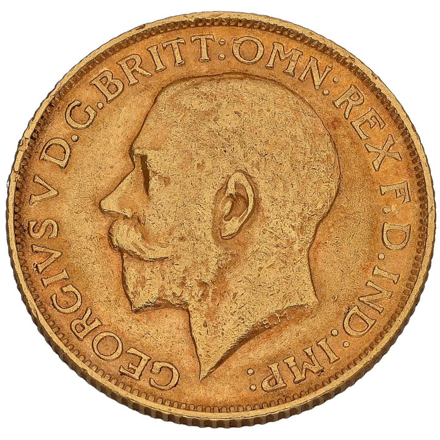 22ct Gold King George V Full Sovereign Coin 1911