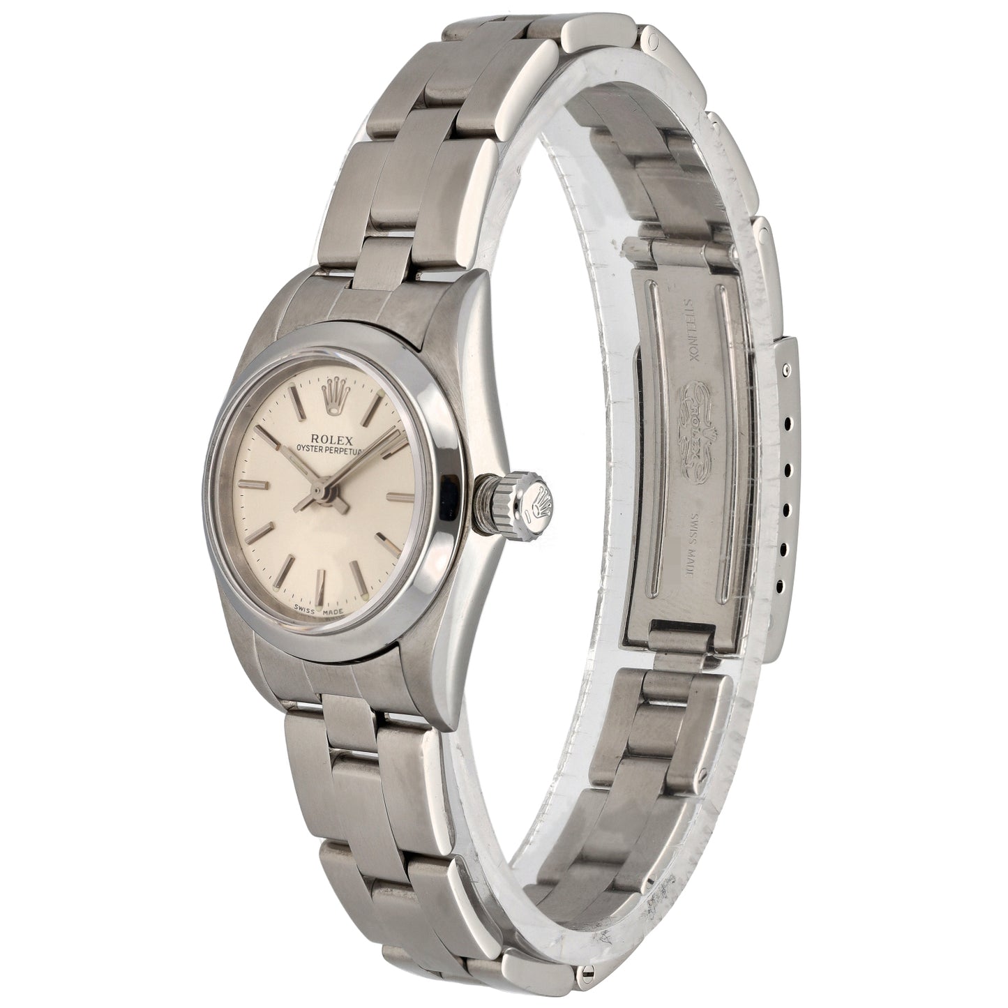 Rolex Oyster Perpetual 76080 24mm Stainless Steel Watch