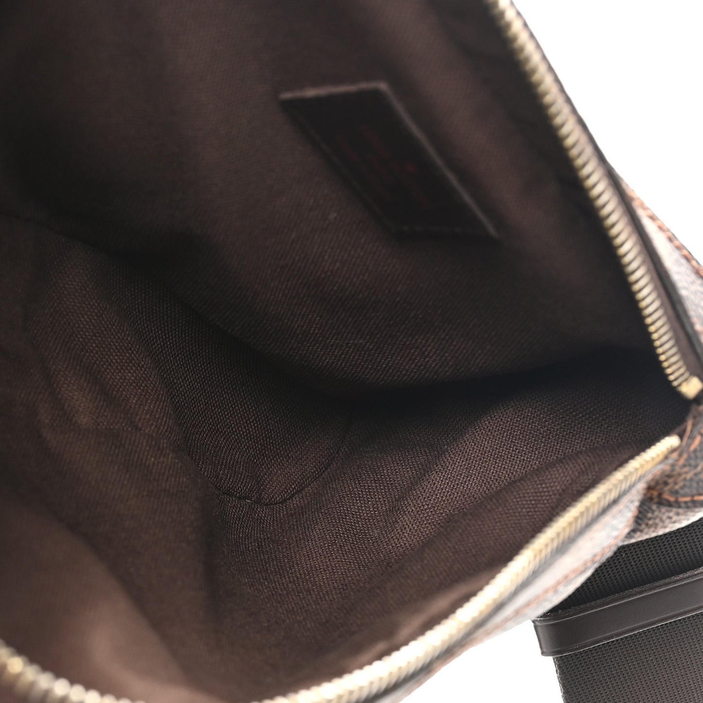 Louis Vuitton Geronimos Damier Ebene Coated Canvas Bag - Brown