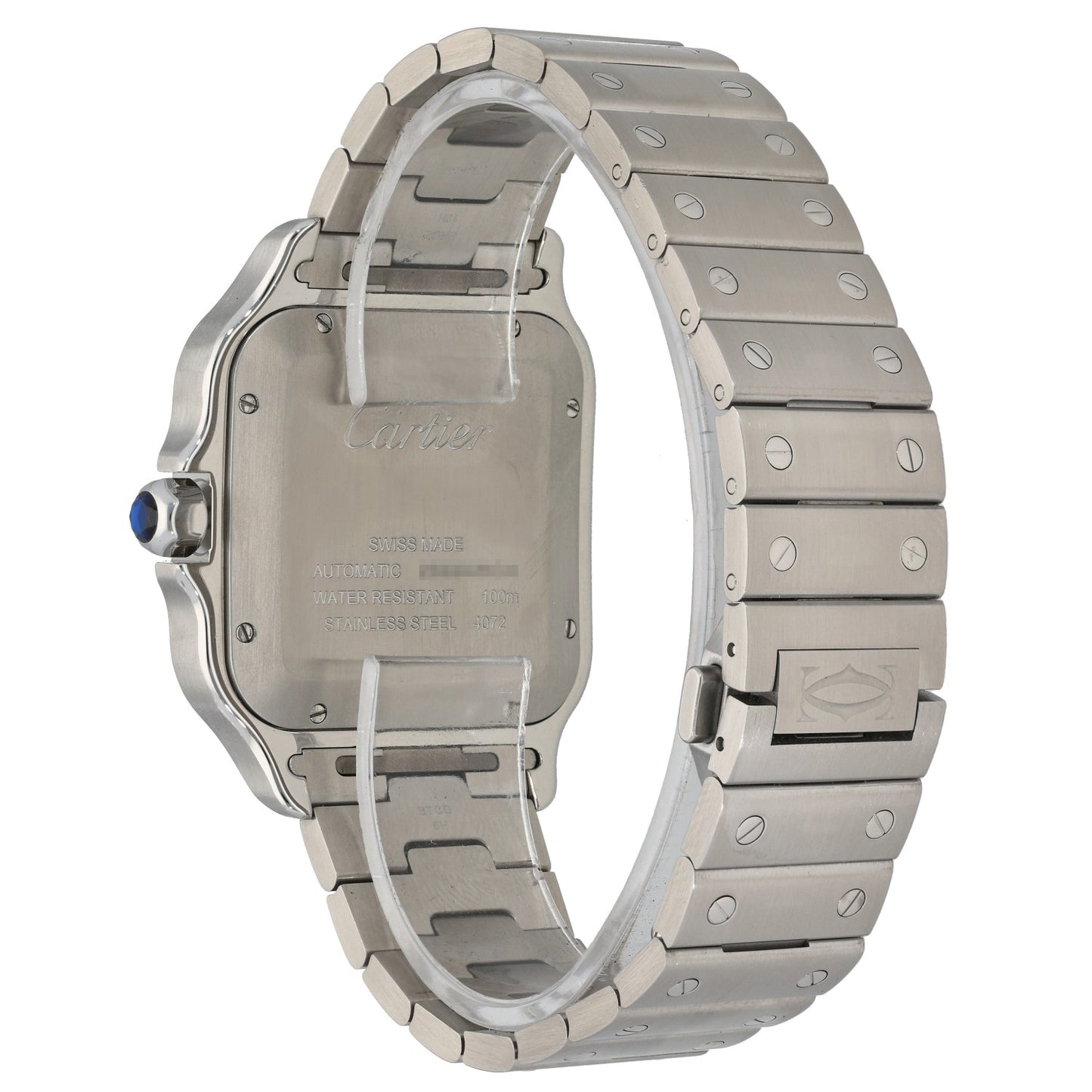 Cartier Santos WSSA0030 39.8mm Stainless Steel Watch