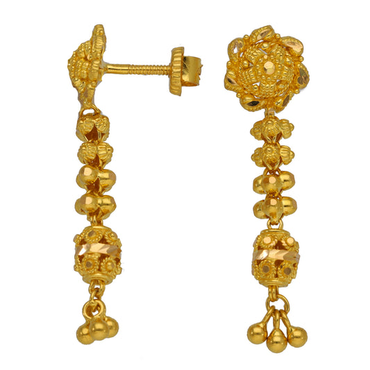 22ct Gold Drop Earrings