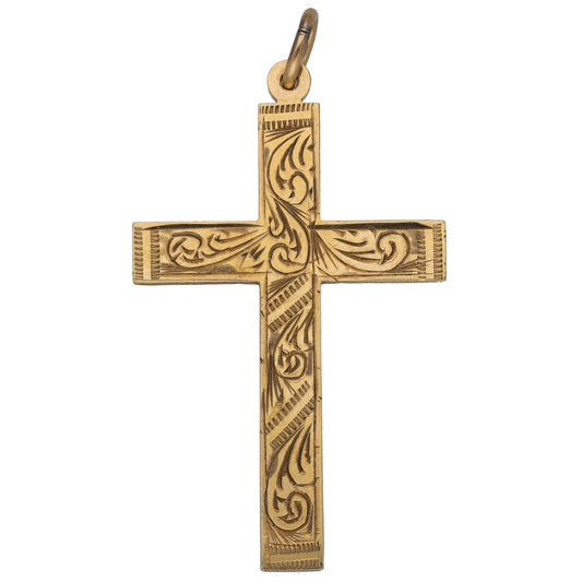 9ct Gold Cross Pendant