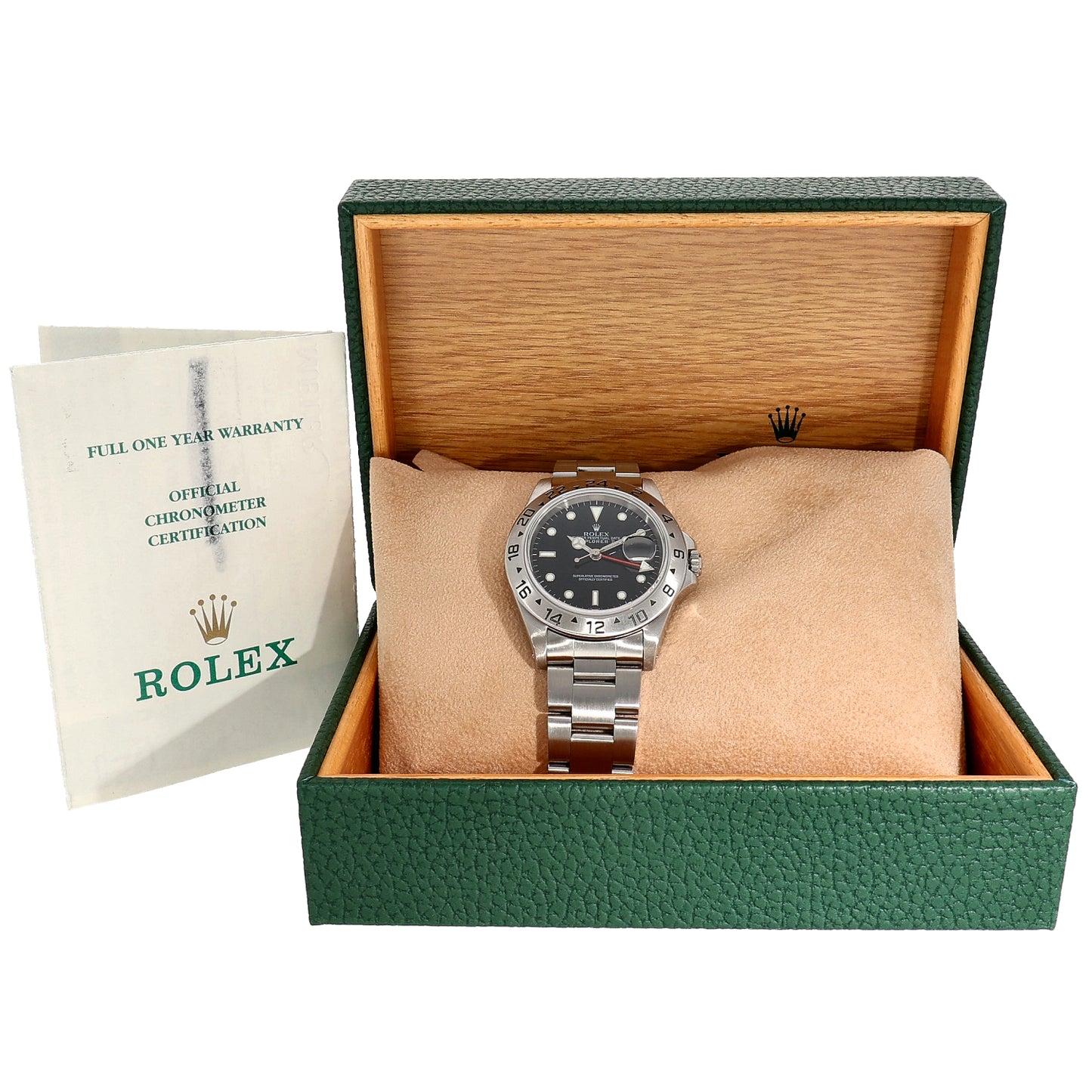 Rolex Explorer II 16570 40mm Stainless Steel Watch