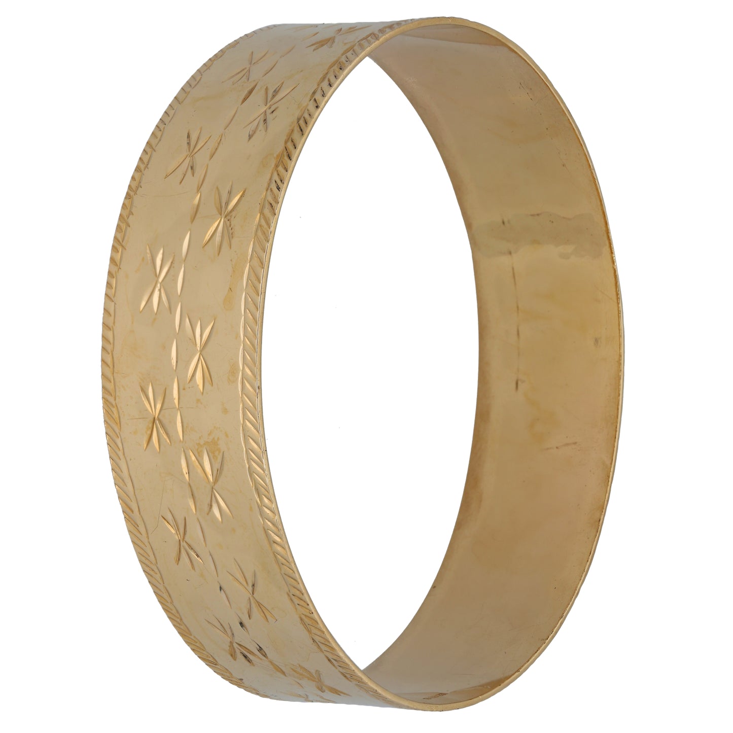9ct Bicolour Gold Set of Bangles