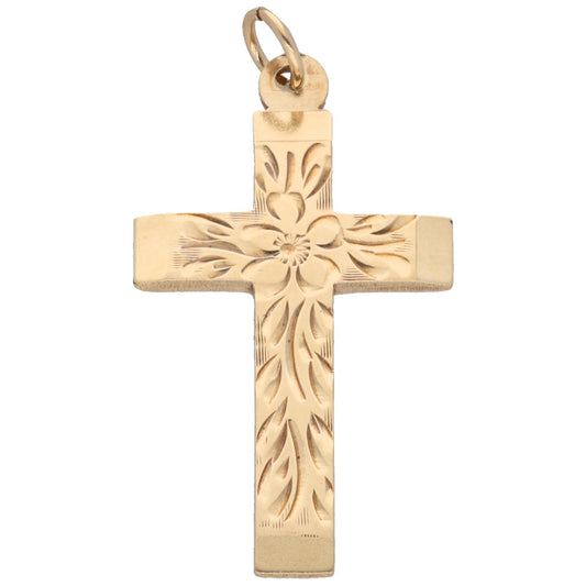 9ct Gold Cross Pendant