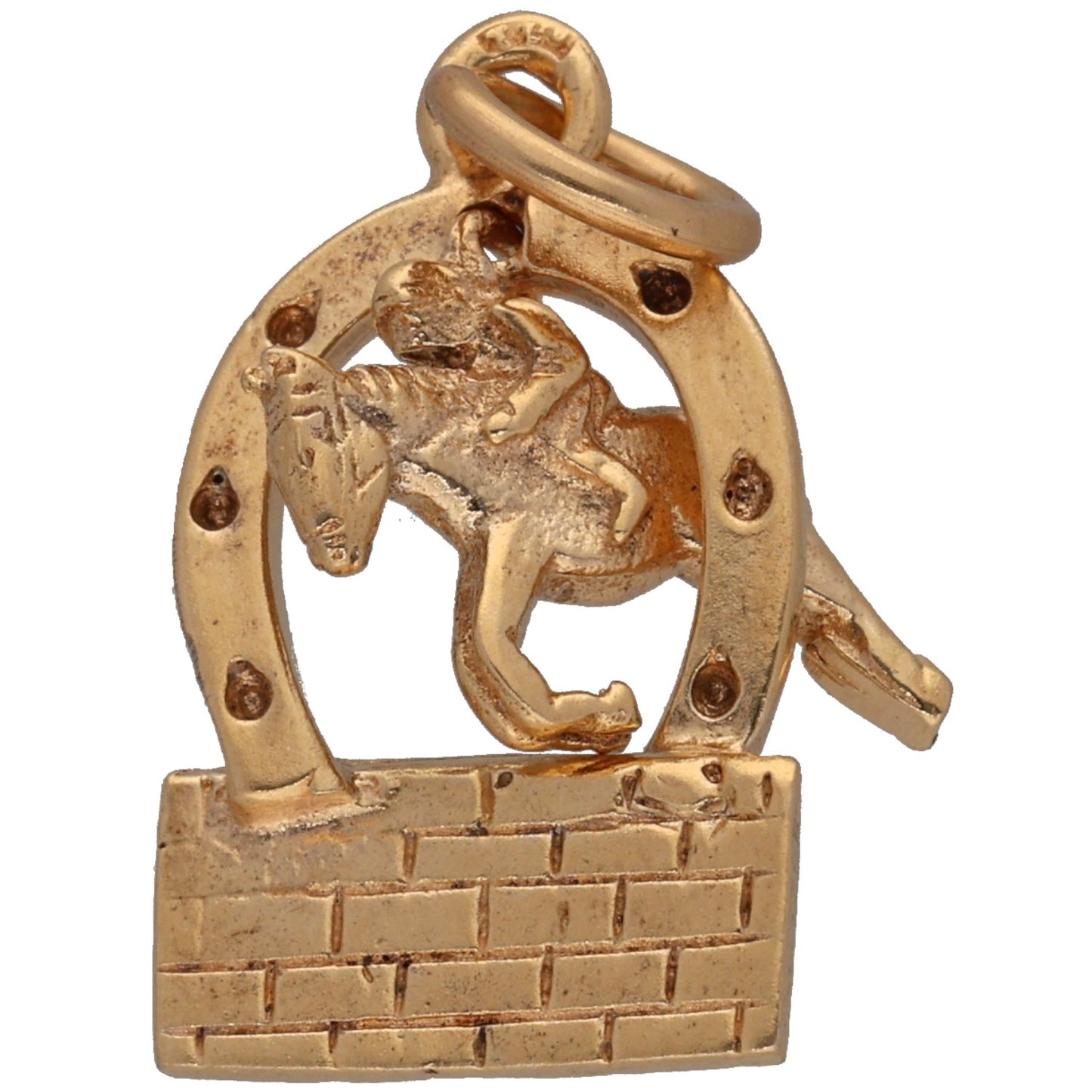 9ct Gold Horseshoe Pendant