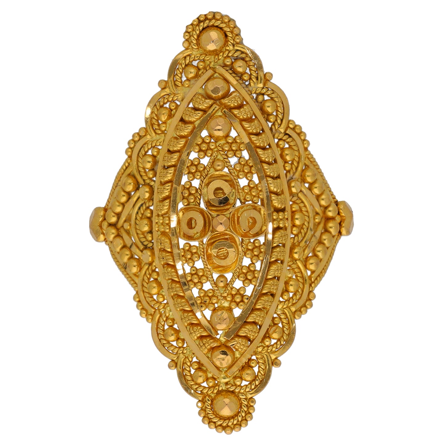 22ct Gold Alternative Ring Size M