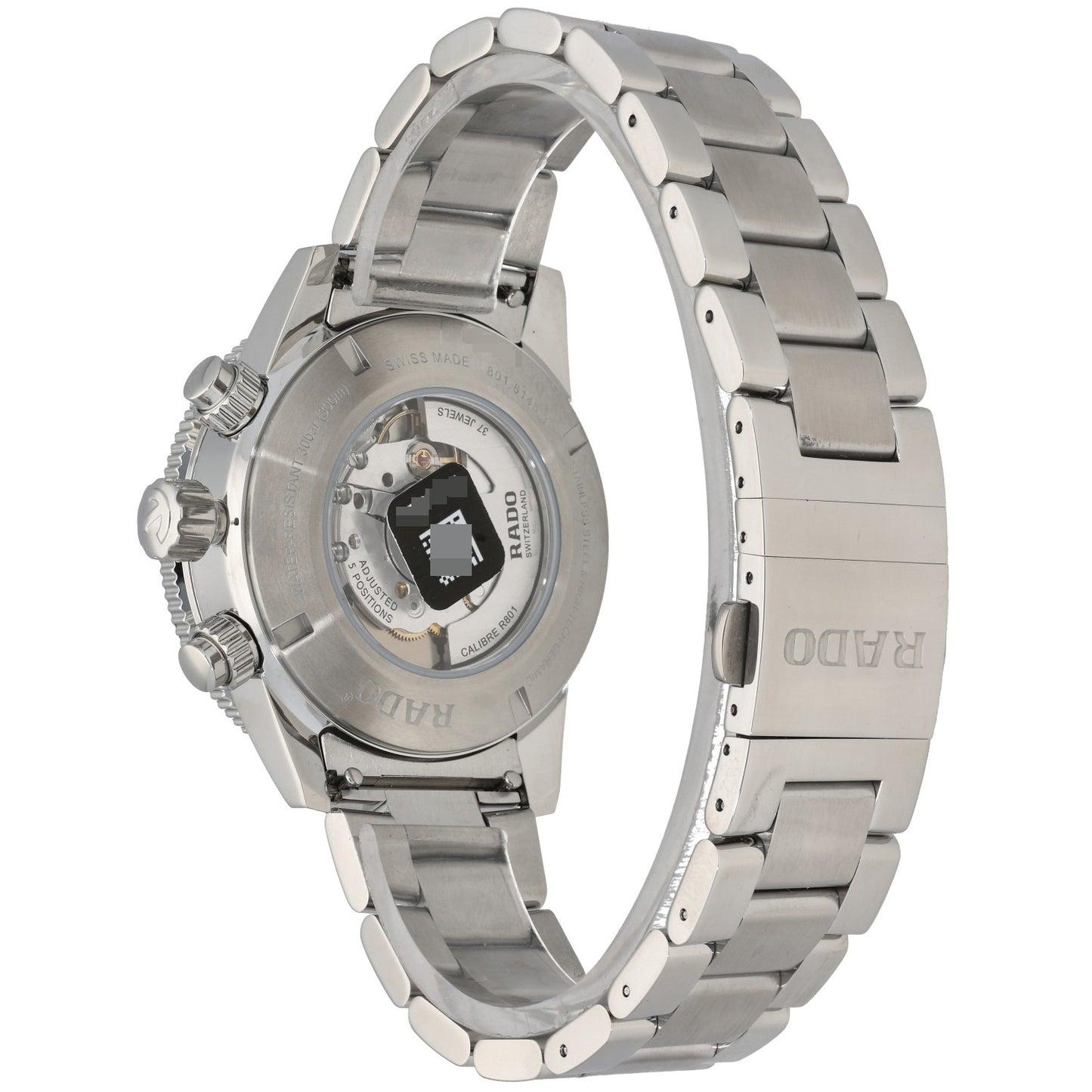 Rado Captain Cook 801.6145.3 43mm Stainless Steel Watch